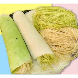 โรตีสายไหม+แผ่น รวม 2 สีชุดเล็ก