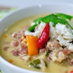 หลนปูเค็มผัดสด
