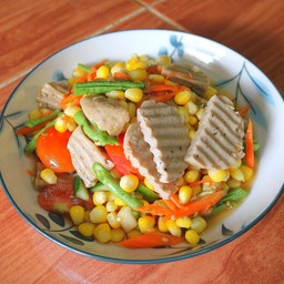 ข้าวโพดหมูยอ