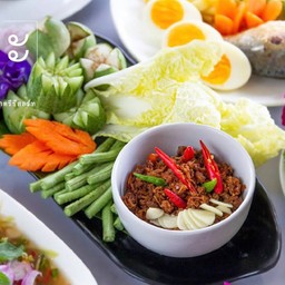 กุ้งจ่อมทรงเครื่อง