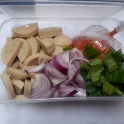 ยำหมูยอทอด&ใบเตยหมูปิ้งข้าวเหนียว