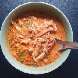 แกงคั่วเนื้อปูใบชะพูล