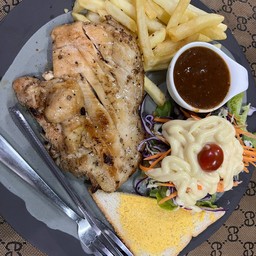 ไก่ย่างพริกไทยดำ