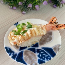 กุ้งอาร์เจนติน่าเบิร์นสลัด
