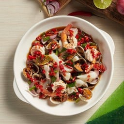 B05ยำรวมทะเล Spicy Mix Seafood