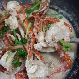 ปูม้าต้มกะทิ