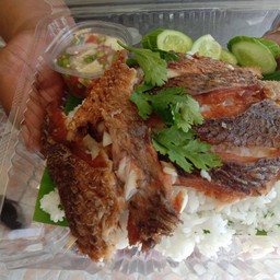 ข้าวหน้าปลาแกะ