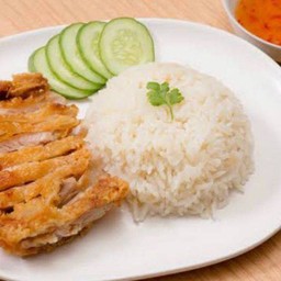 ข้าวไก่ทอด