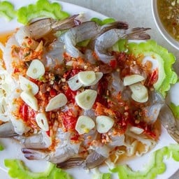 กุ้งแช่น้ำปลา