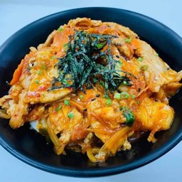 ข้าวหมูผัดกิมจิ