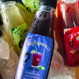 น้ำอัญชัญมะนาว