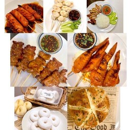 หมูปิ้งกะเพรา  by แจกุน