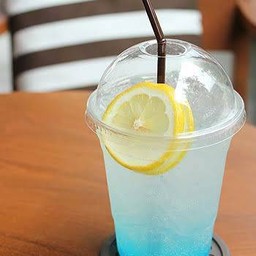 บลูเลม่อนโซดา Blue lemon soda