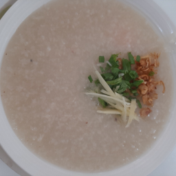 โจ๊กหมู + ไข่