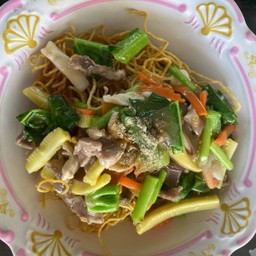 ราดหน้าหมี่กรอบทะเล