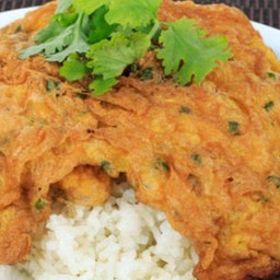 ข้าวไข่เจียวกุ้ง