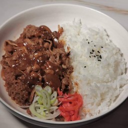 ข้าวโชซอน เนื้อสไลด์ USA Beef (Slided meat)