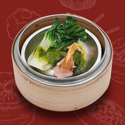 กุ้งนึ่งซีฟู้ด