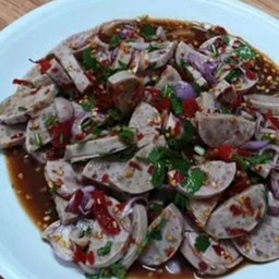 ตำเกาเหลาหมูยอ