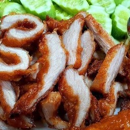 คอหมูทอด