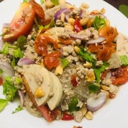 ยำวุ้นเส้นโบราณ สูตรคุณยาย