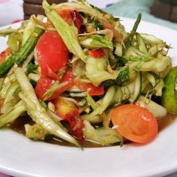 ตำ แตงกวา