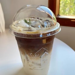 Coconut coffee latte