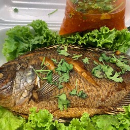 ปลานิลทอด