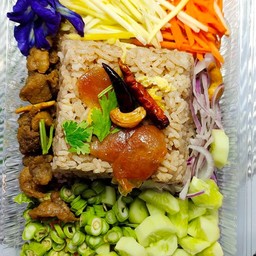 ข้าวคลุกกะปิสูตรคุณยาย