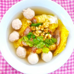 โจ๊กหมูเด้ง  ข้าวต้มทรงเครื่อง ไก่ทอดกรอบ อาหารกล่องอิ่มสุข Mr.Can & น้ำผลไม้ปั่นเพื่อสุขภาพ ปราณบุรี