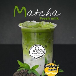 Matcha X fresh  milk