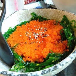 ข้าวหน้าไข่กุ้ง