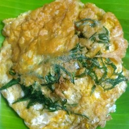 ไข่เจียวชะโอม