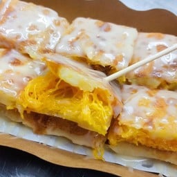 โรตีใส่กล้วย (เพิ่มท็อปปิ้ง)