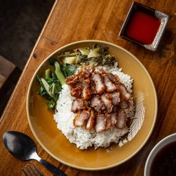 ข้าวหมูทอด