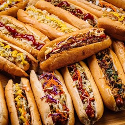 Build Your Own House Vegetarian Hotdog