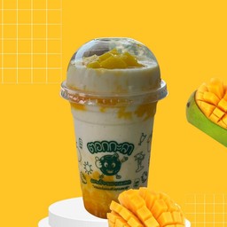 มะม่วงน้ำดอกไม้ สมูตตี้โยเกิร์ต