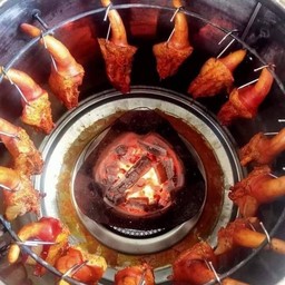 หางหมูกรอบอบโอ่ง