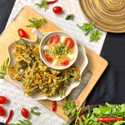 ส้มตำทอด