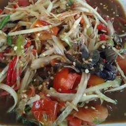 ตำปู + ปลาร้า