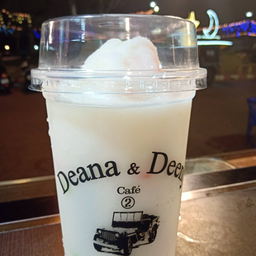 นมสดน้ำผึ้งปั่น