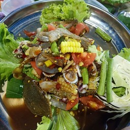 ตำกุ้งสุดปูม้า