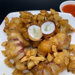 หมึกไข่ทอดกระเทียม