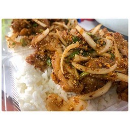 ข้าวยำไก่แซ่บ