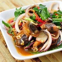 ตำหอยแครง