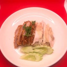 ร้านอิทธิพลข้าวมันไก่  &ไก่หมุน-ส้มตำ เลียบคลองสี่วาติด ร พ ศิริราช