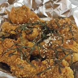 ไก่เทริยากิ 5ชิ้น แถมฟรีกิมจิพร้อมผักดอง
