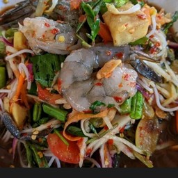 ตำป่ากุ้งสด