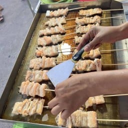 แซลม่อนย่างเนย