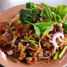 ยำปลาดุกฟู